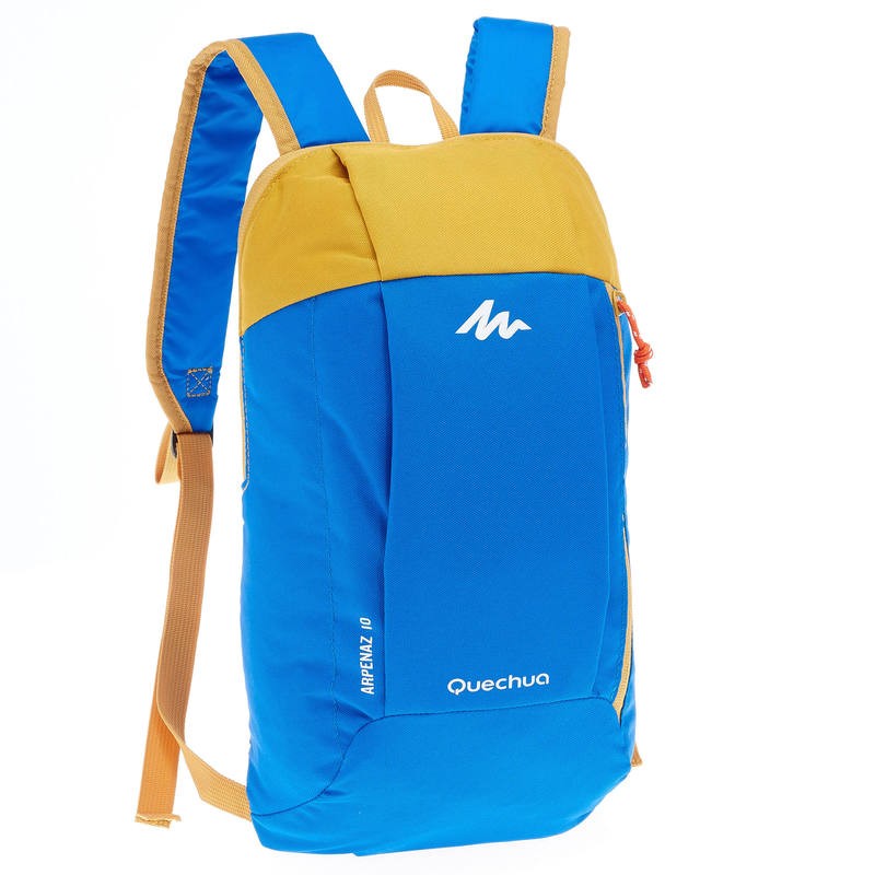  Tas  Punggung Quechua  Arpenaz  10L Blue Yelow Lapaksports com